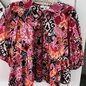 Vibrant Multicolor Women's Top